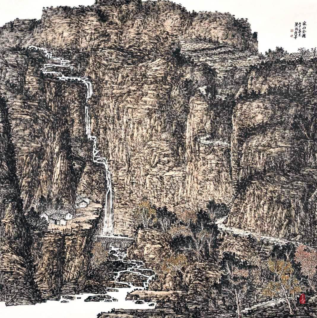梁绪元《家乡金秋》